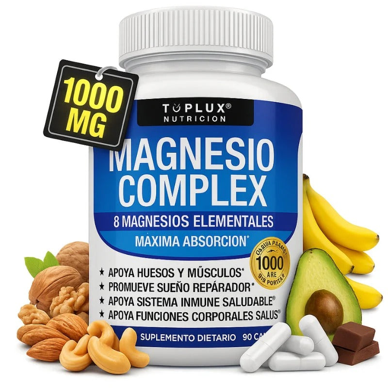 Magnesio Complex 8 en 1 | Apoyo para tu bienestar diario